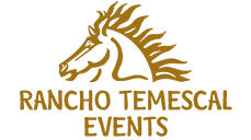 Rancho Temescal Events Logo in Gold